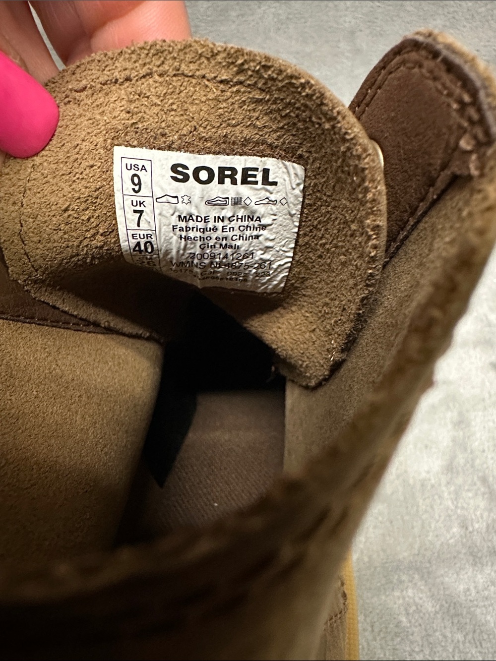SOREL Hi Line Booties Size 9 - Picture 8 of 8
